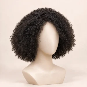 Machine-Made Afro Curly Wig