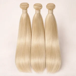 #613 Blonde Human Hair Bundles