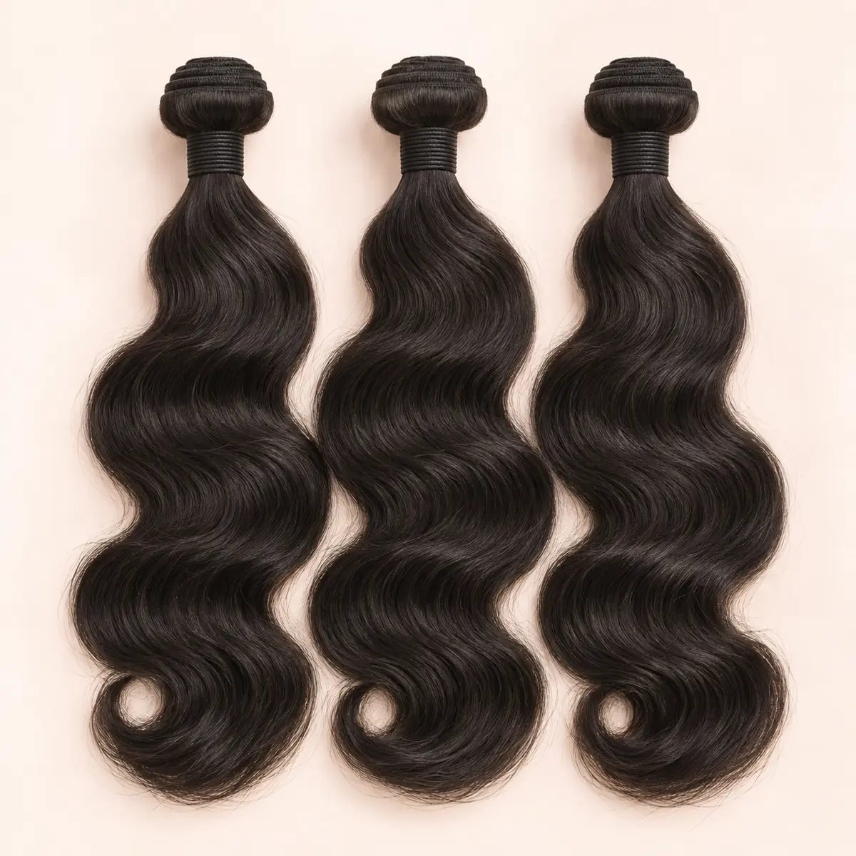 Natural Color Human Hair Bundles