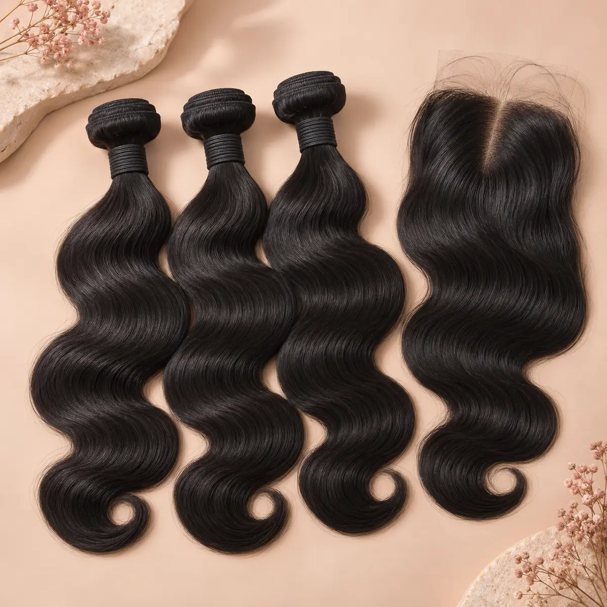 Custom wig packaging for private label collections