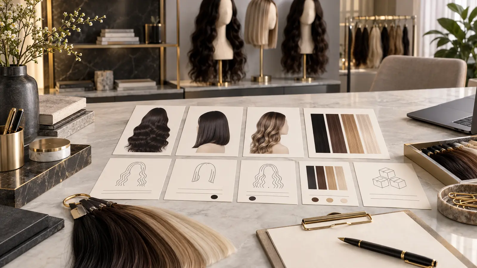 Wig MOQ planning for sample and bulk orders